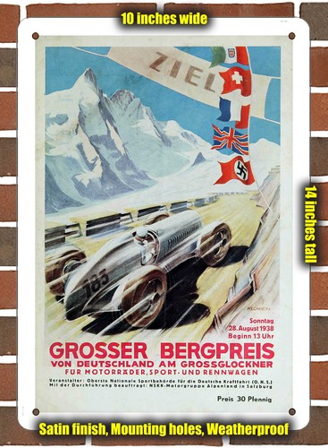 Metal sign 1938 - -,
