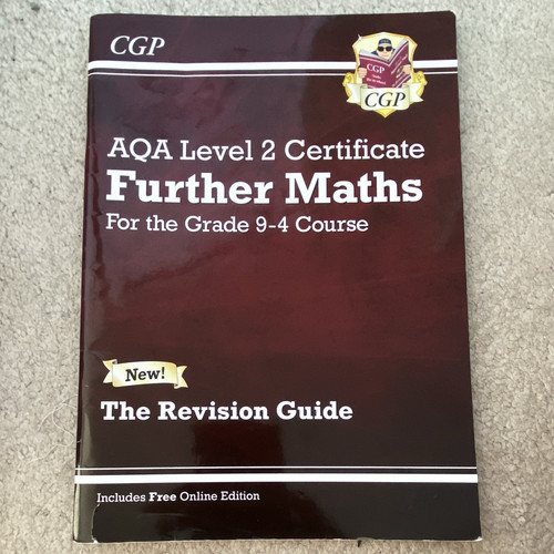 Cgp aqa level certificate - level,