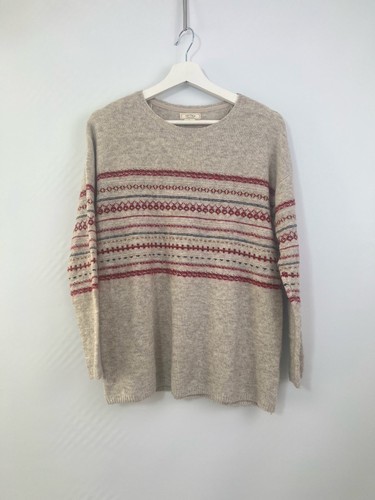 Fatface jumper beige fair - fatface,