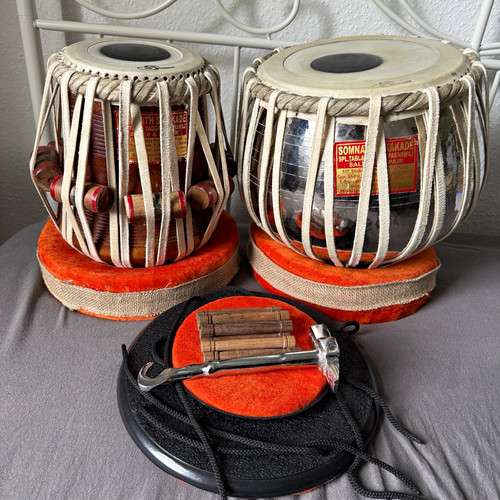 Indian tabla set - tabla, s