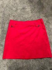 Next Women’s Red Skirt Size