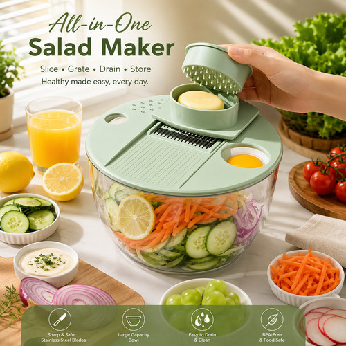 Vegetable chopper - 12-in-1,