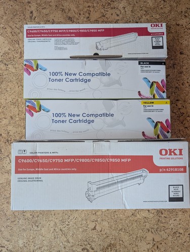 Oki image drum - &, toners