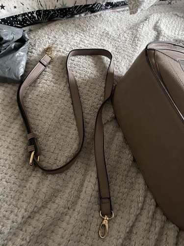 Mink brown leather dune - leather,
