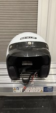 Spada White Open Face Helmet