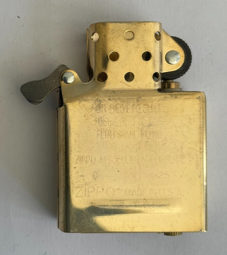 Zippo brass petrol - (new),