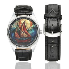 Stained Glass Sailing Boat