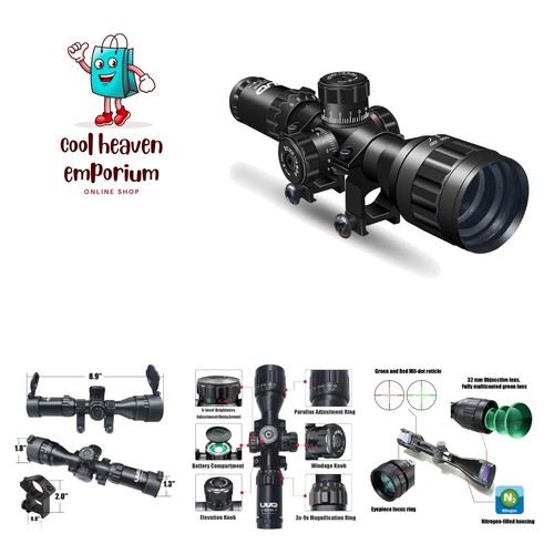 9x32 tactical rifle - 3-9x32,