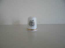 "CAT" - THIMBLE - BONE CHINA -