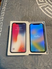 Apple iPhone X 64GB /Space Grey / Unlocked / Works with issues read description