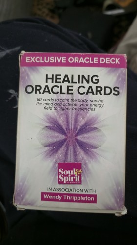 Healing oracle cards deck - healing,