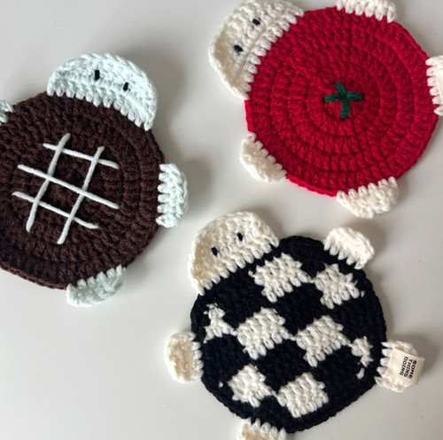 Handmade crochet turtle - handmade,