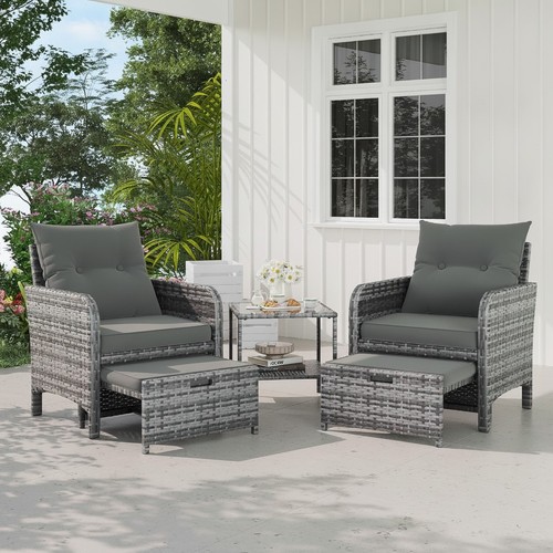 Rattan garden furniture - furniture, set