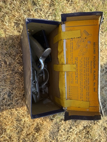 Vintage record plough plane - vintage,