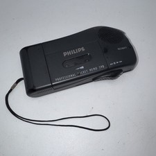 Phillips Professional Pocket Memo 398 Tape Cassette Recorder Dictation 