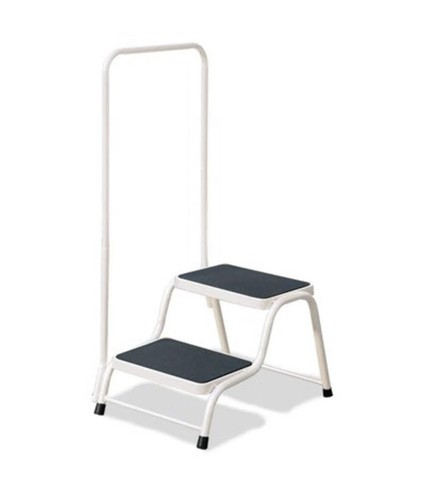 Double step with rail - with,