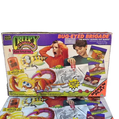 New vintage creepy crawlers - new,