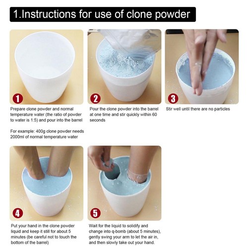 Hands casting set - hands,