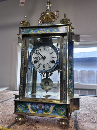 Chinese mantle clock - chinese,