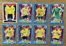 8x Watford Topps Match Attax