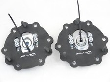 Camber Plates for TOYOTA CELICA st185 st165 front - ADJUSTABLE -  BLACK