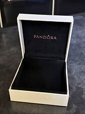 Genuine Pandora Large Bracelet Necklace Gift Box in Original White Black