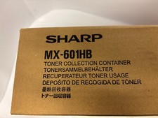 Genuine Sharp MX-601HB Black Waste Toner Box Photocopier MX2651N, 4051N 5051N