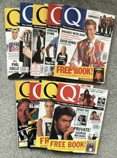 Q Magazine 1990 - 9 Issues