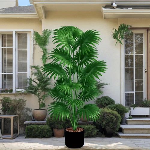 Artificial palm tree fake - artificial,