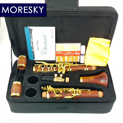 Clarinet keys redwood - clarinet, c