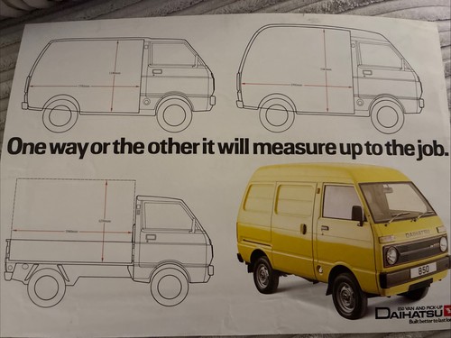 The daihatsu 850 pick - 850, and