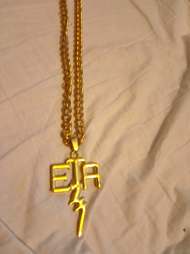 Elvis gold tone chain - gold,