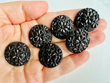 6 Large Vintage Textured