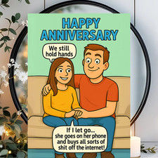 Funny Happy Anniversary Card