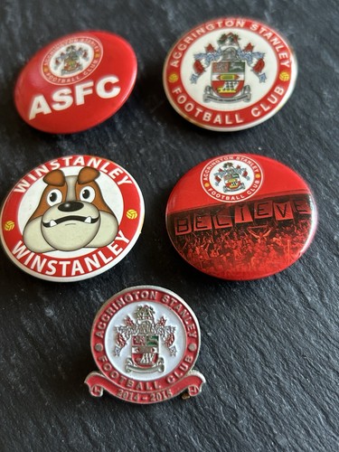 Accrington stanley badges 5 - badges, x