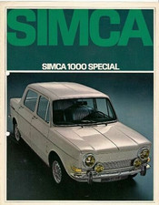 Simca 1000 Special 1968-1969