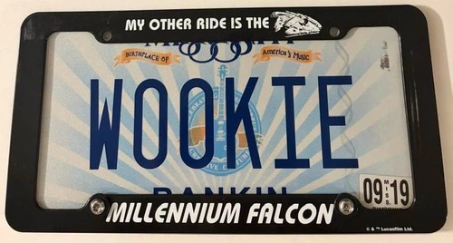 Wookie vanity license plate - vanity,