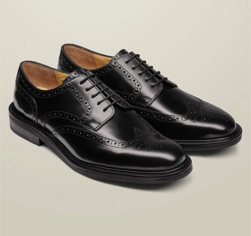 Leather high shine - high, sole