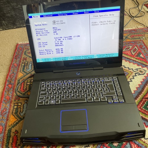 Alienware m15x p08g gaming - ,
