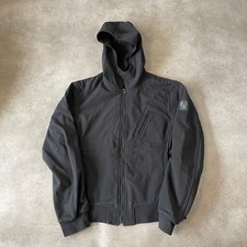 Belstaff Softhell Jacket Mens Large Fleece Lined Full Zip Jacket, Black