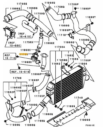 Valve air pass metal - air, bov