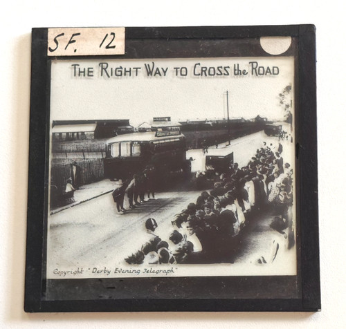 Magic lantern slide safety - slide,