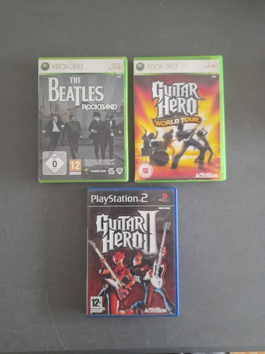 The beatles rock band guitar - the,