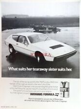 J.P.S. Lotus 'ELITE' 1974 Sports Car Print - Original  'Duckhams' Auto Advert