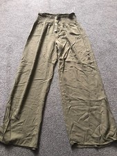 LADIES SHEIN WIDE LEG TROUSERS SIZE SMALL S SUIT SIZE 6 OR GIRLS 13-14 Y