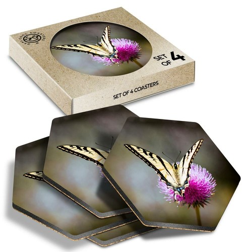 Hexagon coasters - x,