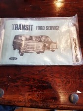 FORD TRANSIT MK1 1.7 & 2.0 V4 PETROL / 2.4 DIESEL ORIG. 1971 SERVICE RECORD BOOK
