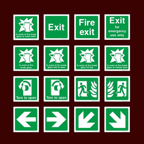 Turn open fire exit - turn, to