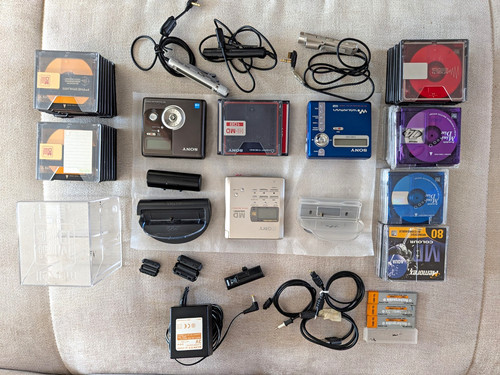 Sony walkman portable minidisc - sony,