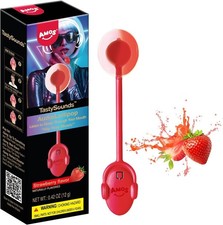 Amos Music Lollipop Candy, Strawberry Flavour Audio Musical Lollipop